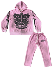 Load image into Gallery viewer, BONES SWEATSUIT (PINK)
